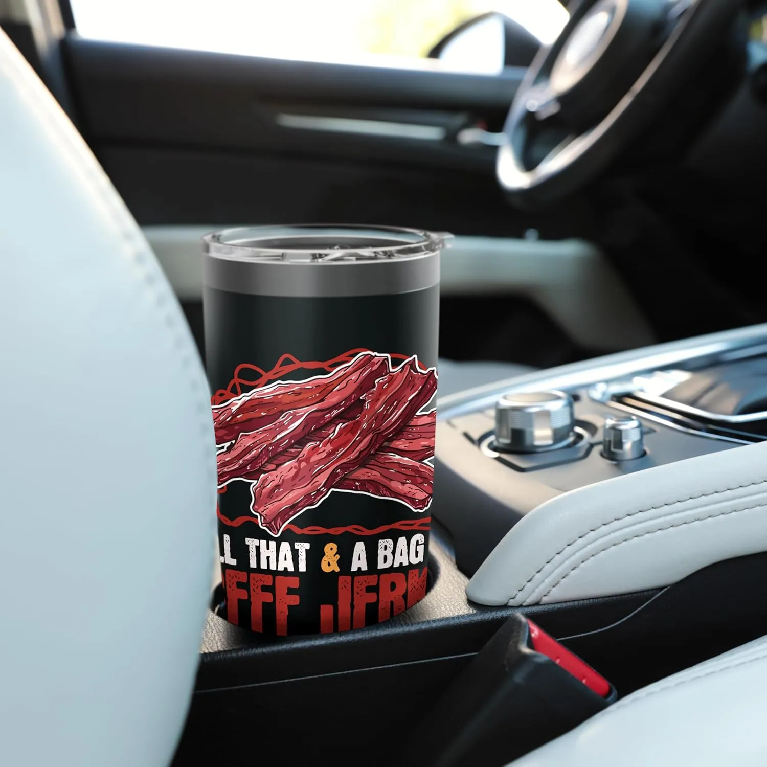 Beef Jerky Carnivore Diet A Bag Of Beef Jerky Stainless Steel Insulated Tumbler