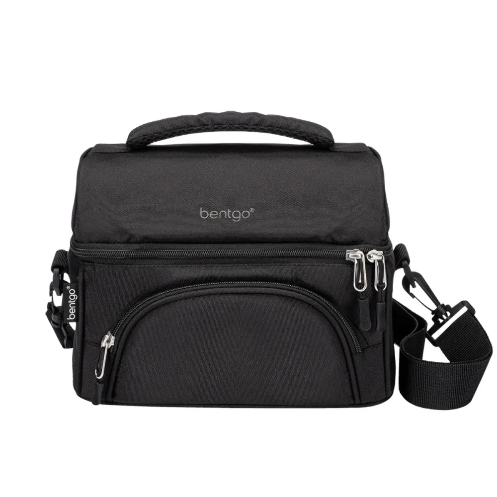 Bentgo Deluxe Insulated Lunch Bag - Carbon Black