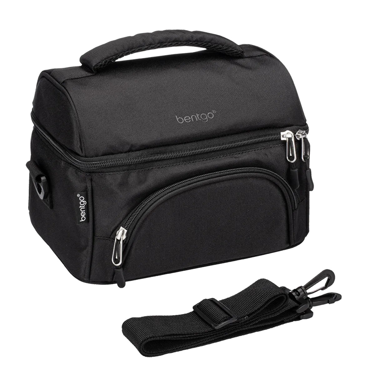 Bentgo Deluxe Insulated Lunch Bag - Carbon Black