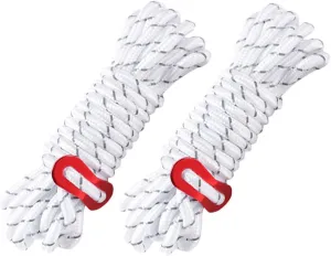 BESPORTBLE 4sets Adjustable Tent Ropes Tent Tie Ropes Outdoor Canopy Camping Gear 2pcs*4