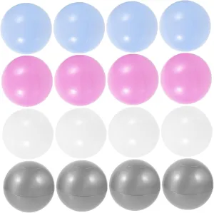 BESPORTBLE 50Pcs Round Ocean Balls Creative Crush Balls for Pits Includes Pearl Lake for Playhouses Pools and Tents