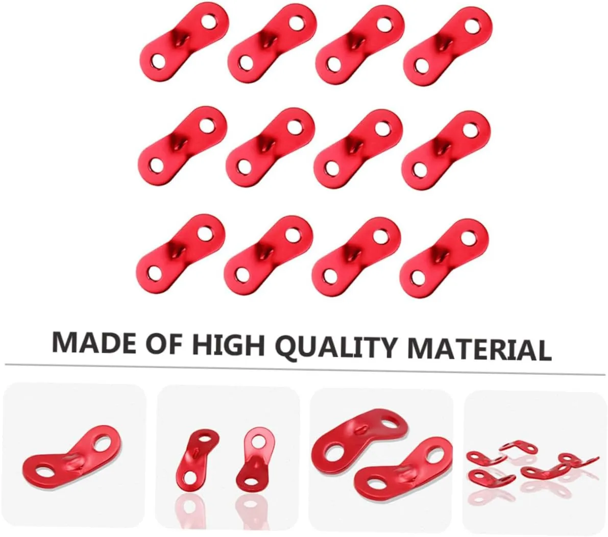 BESPORTBLE 60 Pcs Tent Rope Adjustment Piece Aluminum Alloy Buckle Pala