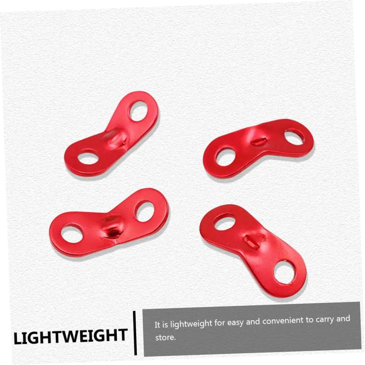 BESPORTBLE 60 Pcs Tent Rope Adjustment Piece Aluminum Alloy Buckle Pala