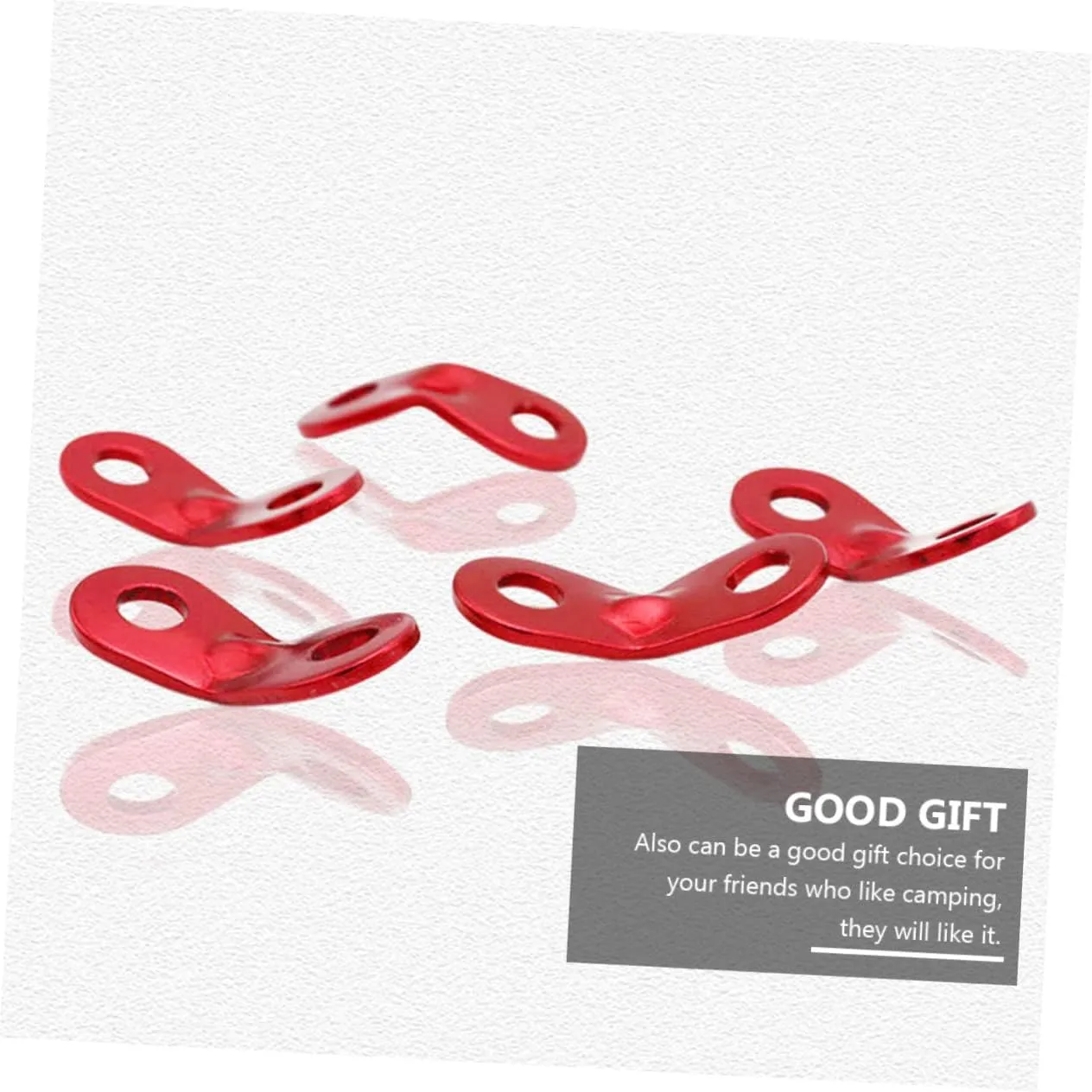 BESPORTBLE 60 Pcs Tent Rope Adjustment Piece Aluminum Alloy Buckle Pala