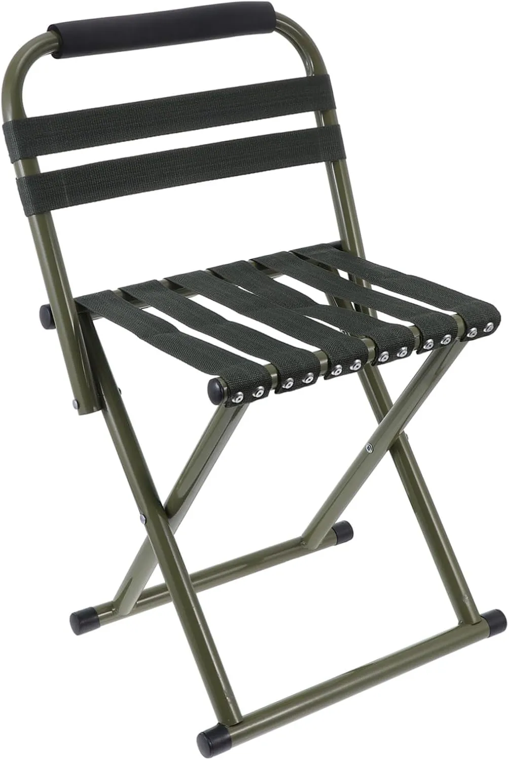 BESPORTBLE Foldable Fishing Chair Lightweight Portable Camping Stool for Outdoor Barbecue Beach Breathable Non-Slip Design