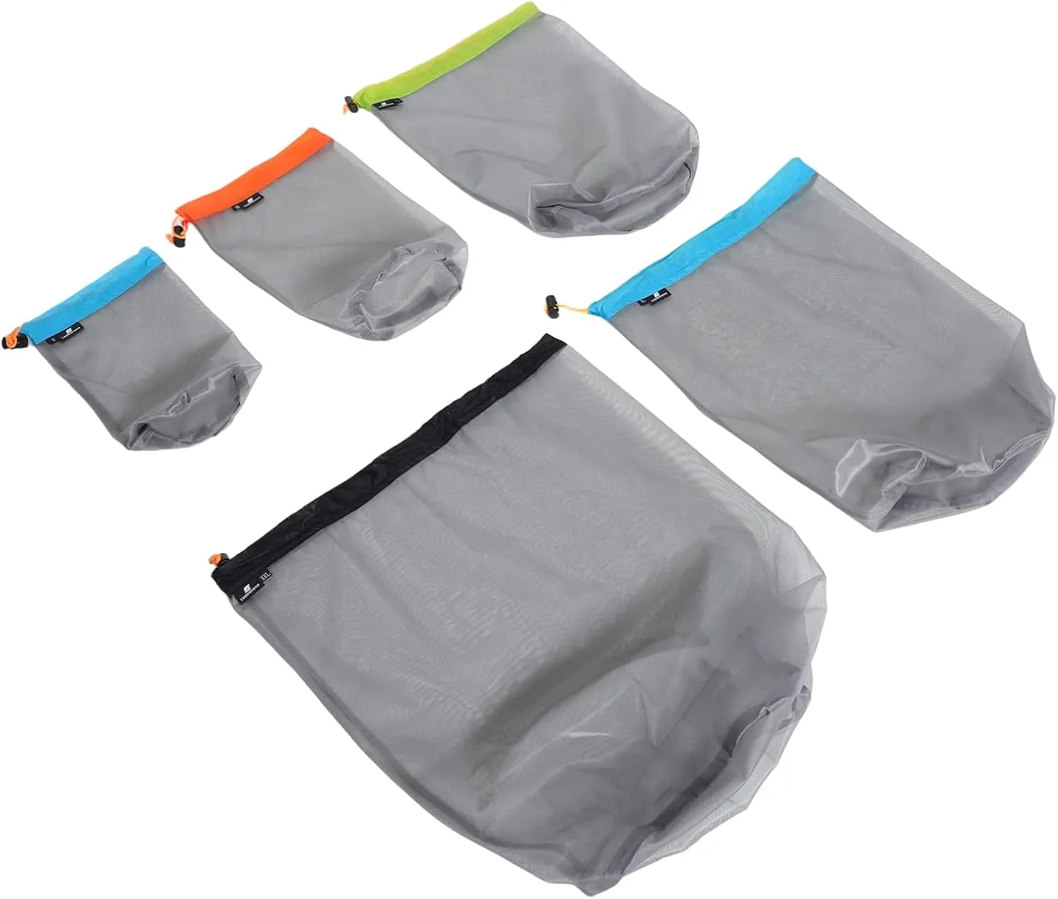 BESPORTBLE Outdoor Gear Storage Large Mesh Bag Handles Camping Hammock Accessory Drawstring Compression Sack