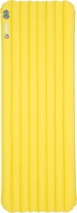 Big Agnes Divide | Lightweight, Compact, Warm-Weather Air Chamber Sleeping Pad, Wide Regular, Warm Olive