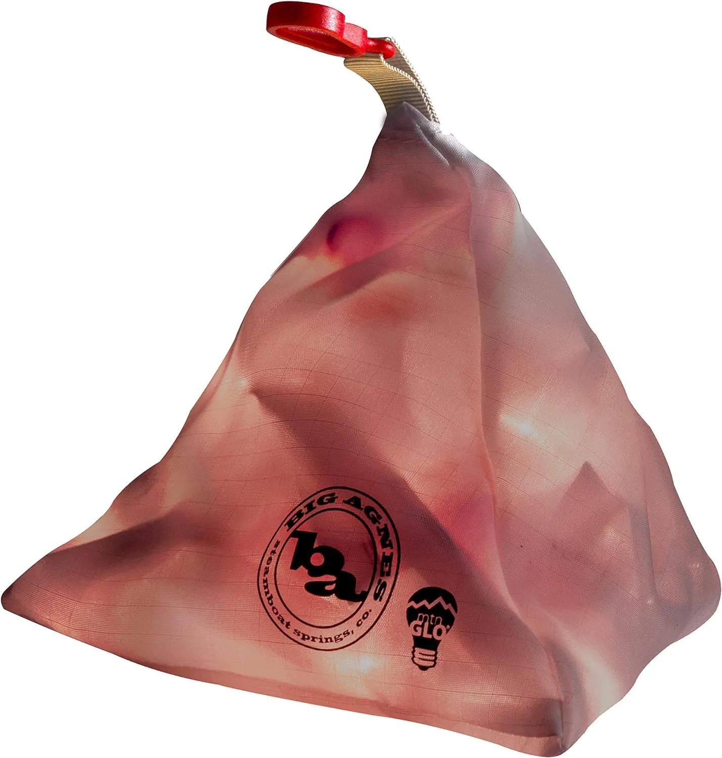 Big Agnes mtnGLO LED Tent & Camping Lights, Red, One Size