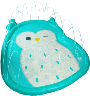 BigMouth x Squishmallows Winston The Owl Splash Pad, Large Sprinkler Pool, Inflatable Outdoor Summer Water Toy for Babies Toddlers & Kids