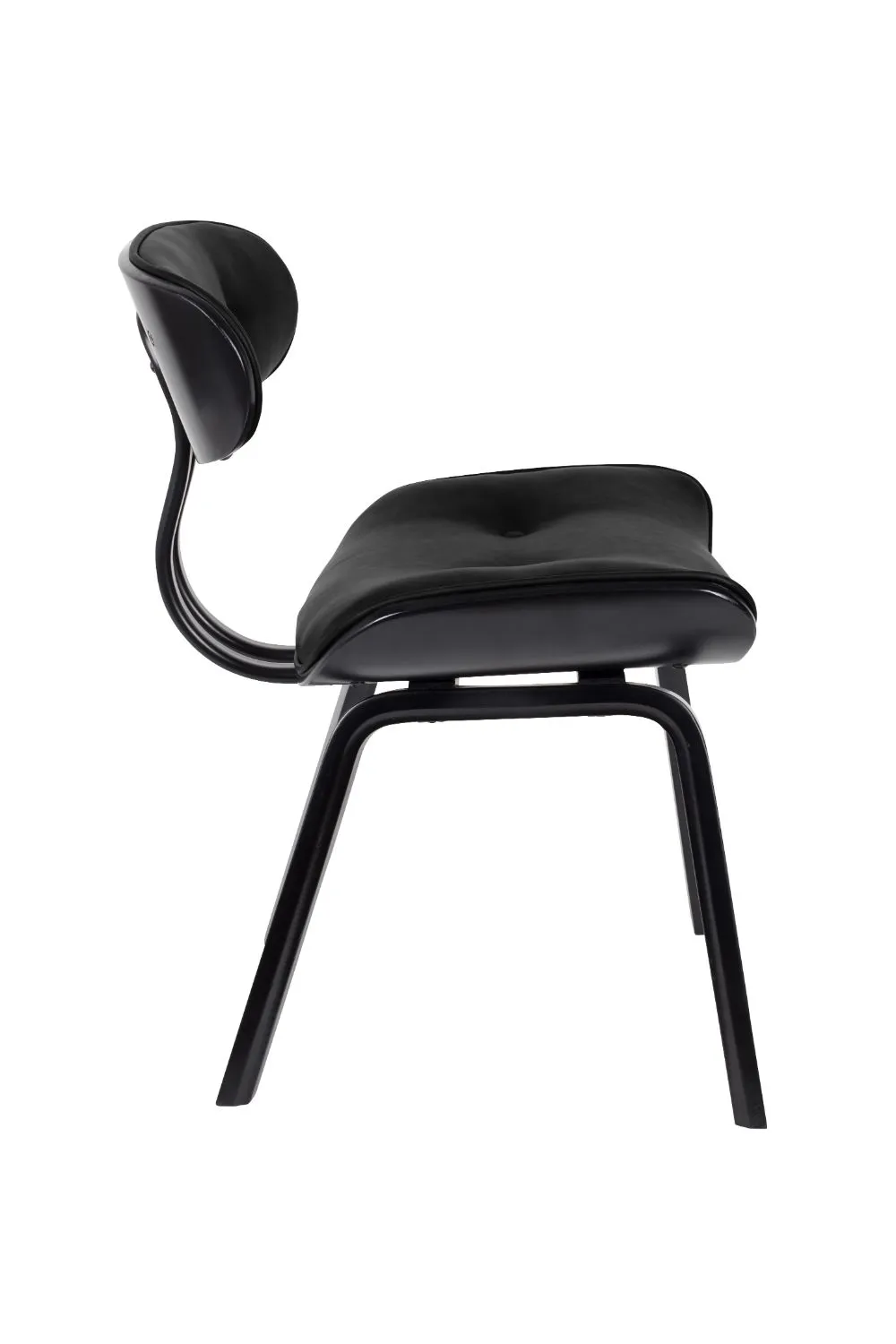 Black Tufted Dining Chair | Dutchbone Blackwood