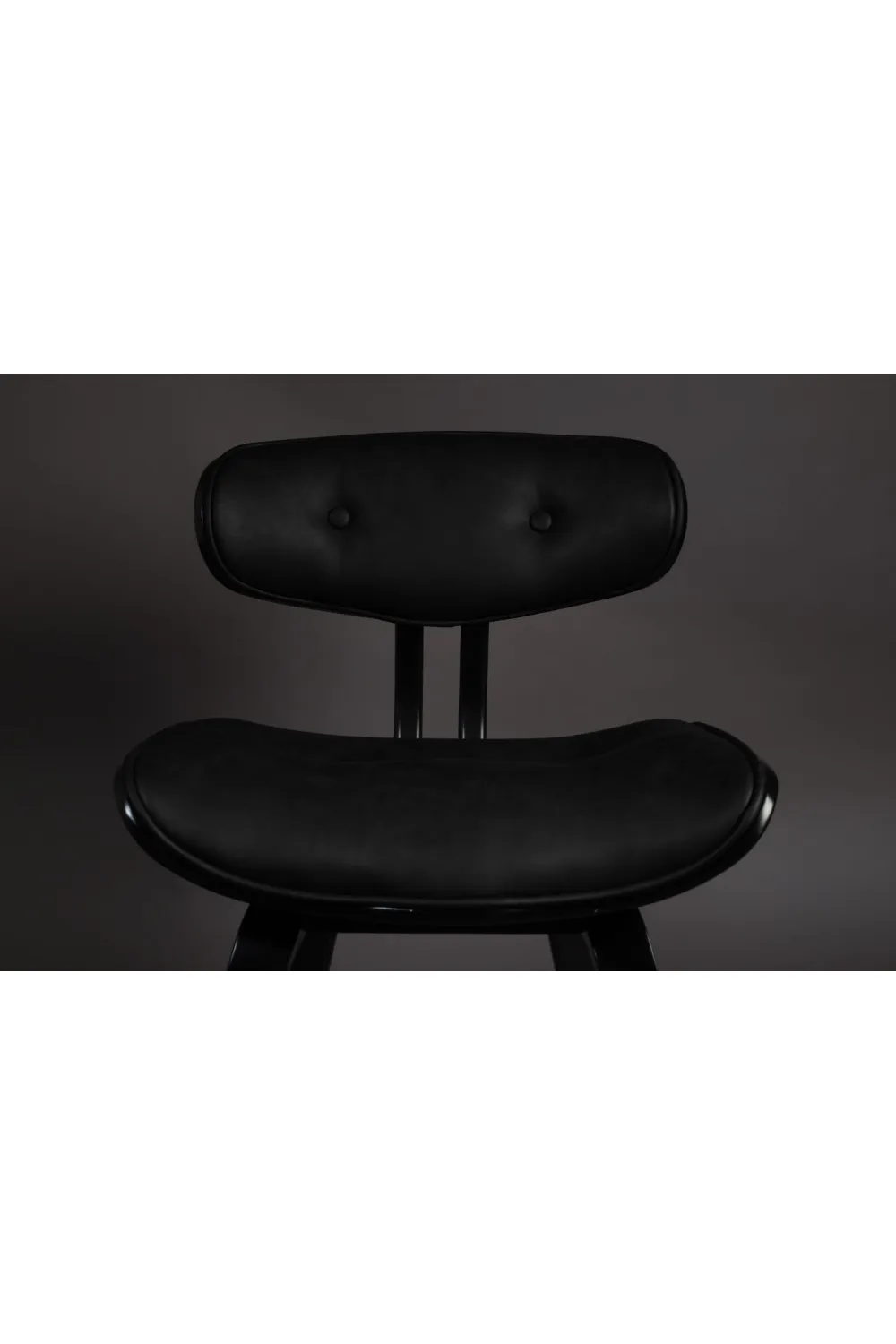Black Tufted Dining Chair | Dutchbone Blackwood