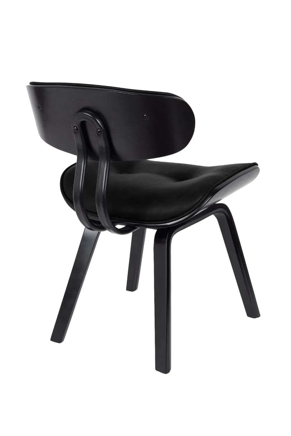 Black Tufted Dining Chair | Dutchbone Blackwood