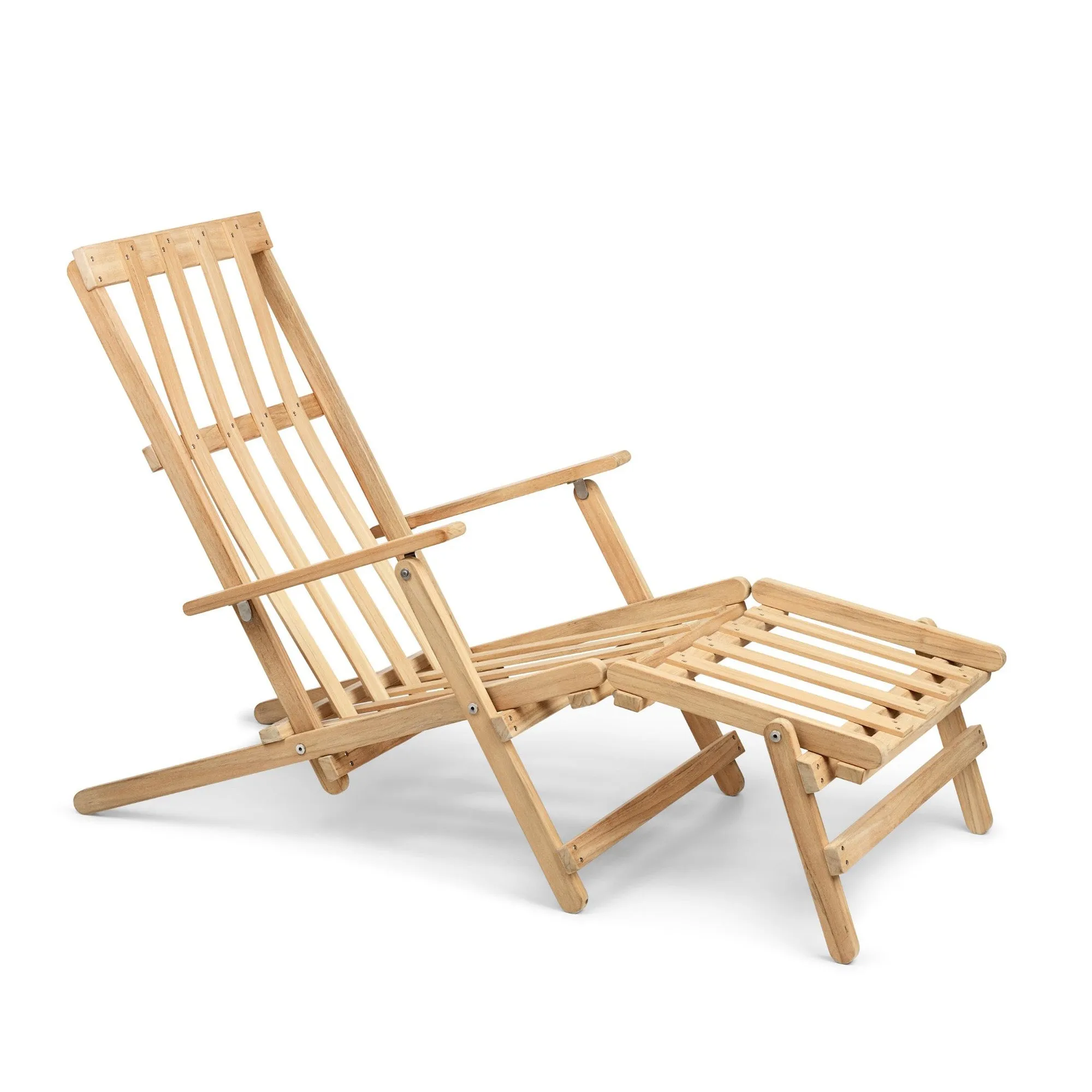 BM5568 Deck Chair with Footrest & Cushion