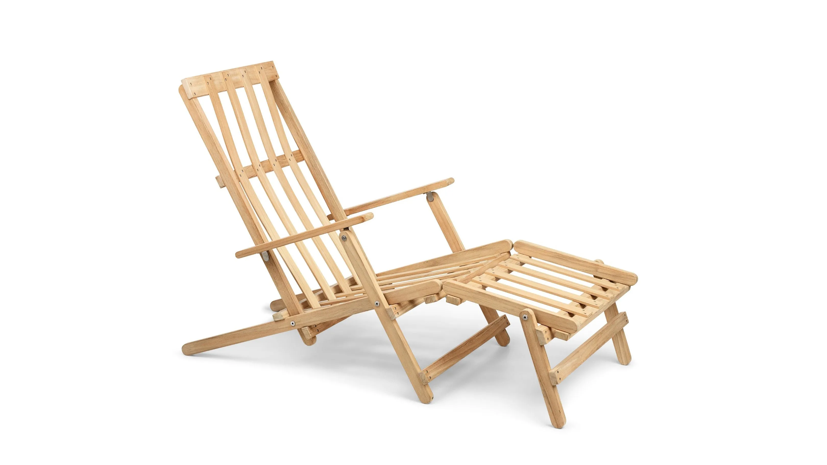 BM5568 Deck Chair with Footrest & Cushion