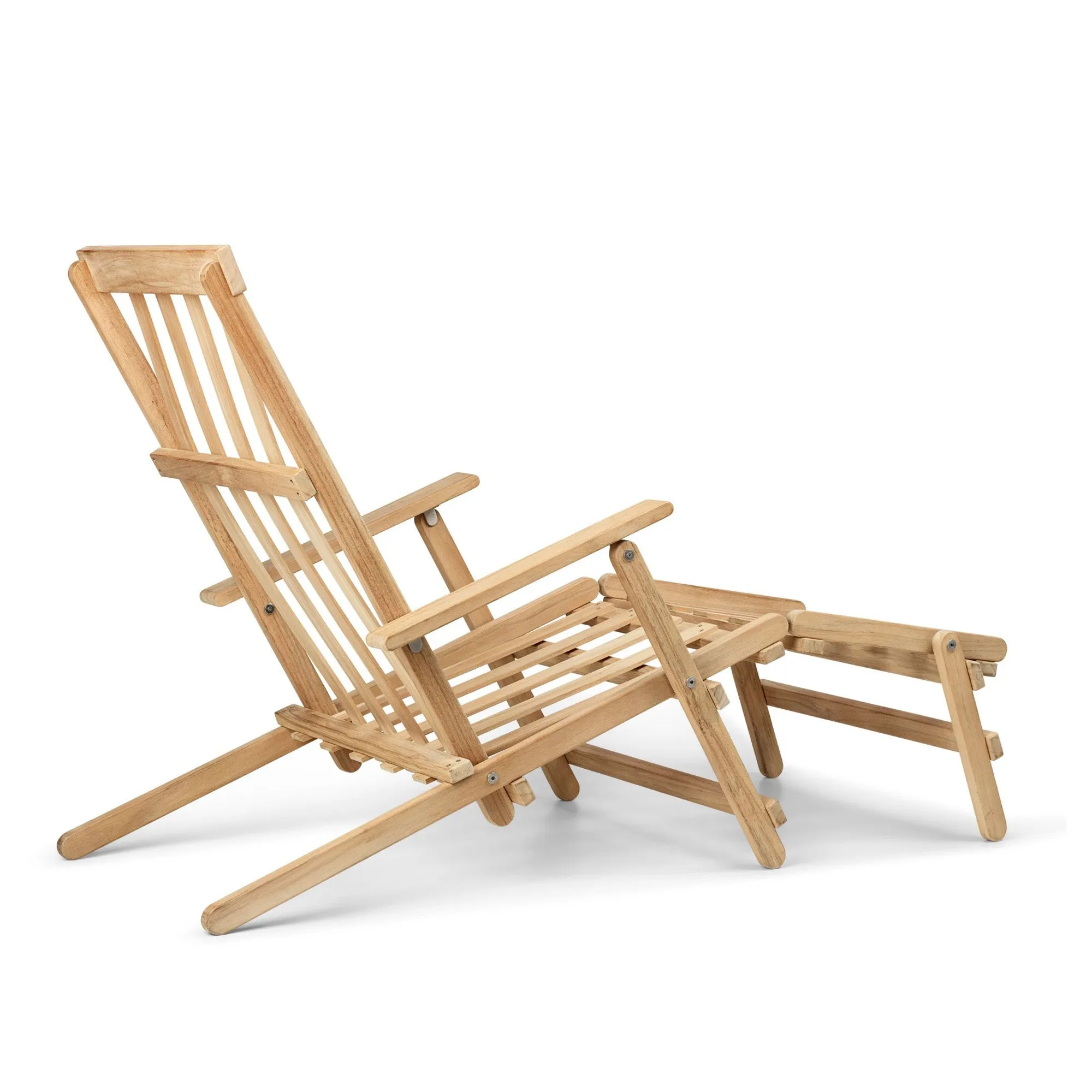 BM5568 Deck Chair with Footrest & Cushion
