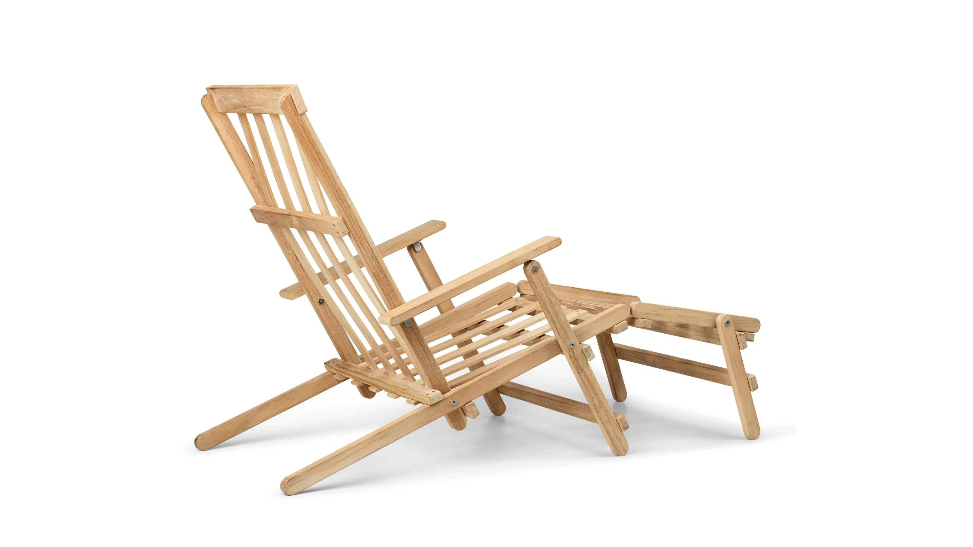 BM5568 Deck Chair with Footrest & Cushion