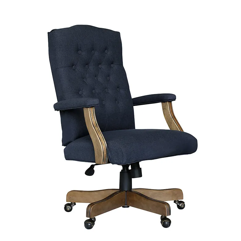 BOSS Executive Chair With Driftwood Finish Frame-Choice of Upholstery