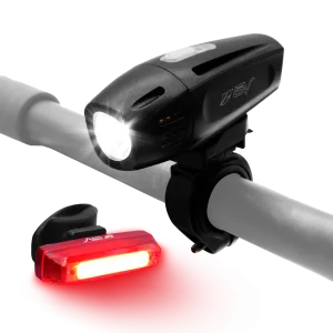 BV 300 Lumen Rechargeable Bike LED Headlight Set, IP44 Water Resistant | BV-L819