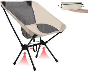 Camping & Lawn Foldable Outdoor Chair - Supports 330Lbs
