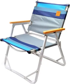Camping Chair Folding Chair Portable Chair Outdoor Ultra-Light Aluminum Alloy Folding Leisure Chair Camping Barbecue Canvas Portable Recliner Camping Chairs for Adults