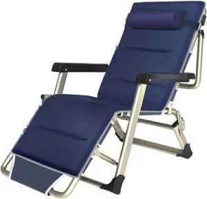 Camping Cots for Adults,Outdoor Folding Sleeping Cot,Folding Chaise Lounge Chair with Pillow,Portable Reclining Chair for Beach Lawn Camping Pool,Sunbathing Chairs