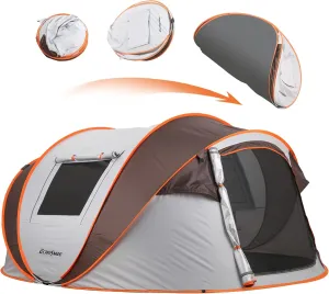 Camping Dome Tent is Suitable for 2/3/4/5 People, Waterproof, Spacious, Portable Backpack Tent, Suitable for Outdoor Camping/Hiking and Outdoor, Portable Tent