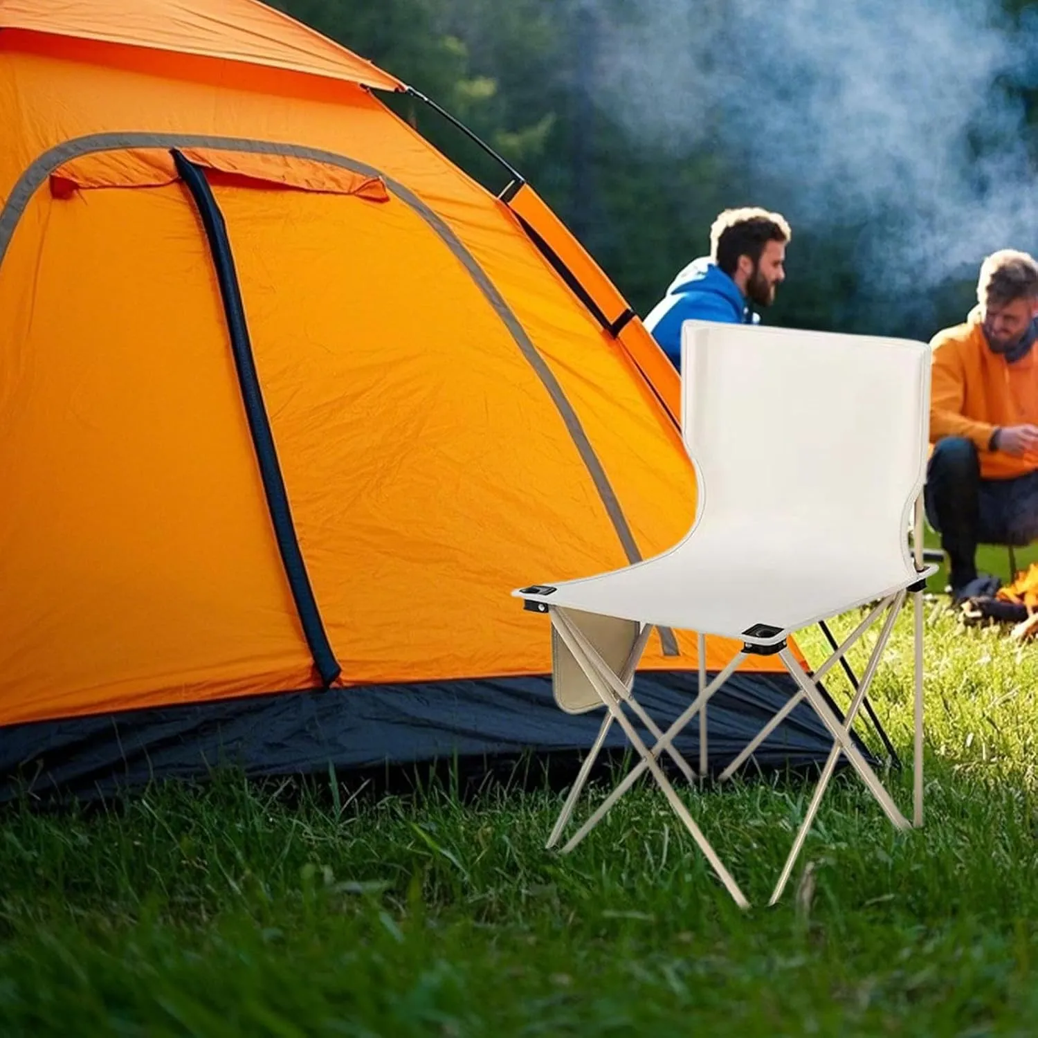 Camping Folding Chair - Portable Outdoor Camping Chair | Front Runner Expander Camping Chair | Camping Gear for Travel Picnic Hiking Fishing Mountaineering Barbecue, Support 286 LBS