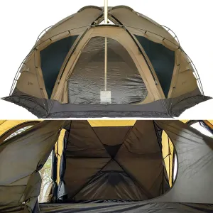 Camping Hot Tent Dome X6 Pro Tent Freestanding Wood Stove Tent and Inner Tent