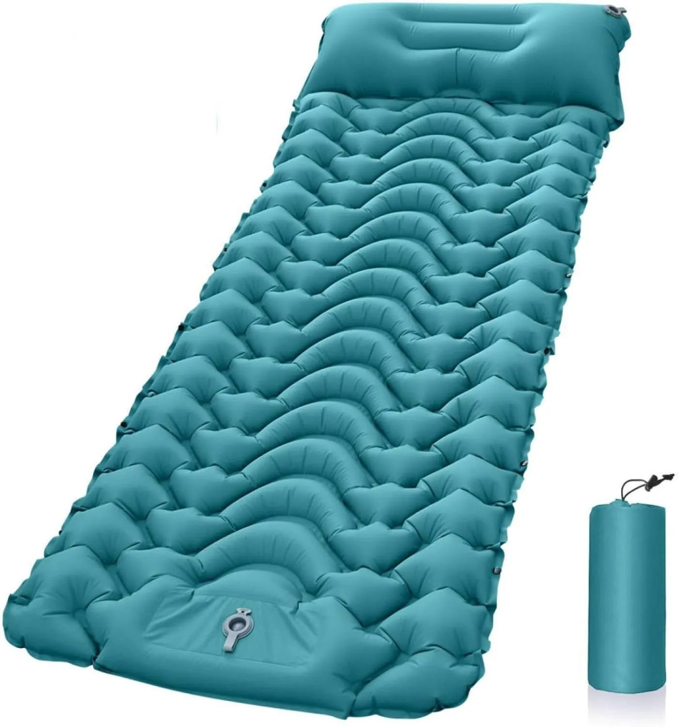 Camping Inflatable Sleeping Mat Extra Thick 4 inch Sleeping Mat with Pillow BuiltGeLYXPEIJIANitin Pump Compact and Ultra Light Camping Air Cushion for Backpacking ExcursionsHiking Tent Trips