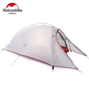 Camping On-sale gel Silica Outdoor Hiking Tent Ultralight Waterproof 3000  Tent Person 1-2 Tent New Year promotion Naturehike Layer Double