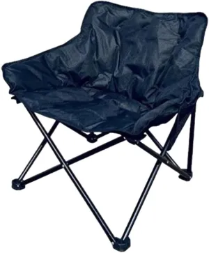 Camping Padded Chair Padded Cushion Lazy Sofa Portable Fishing Lounge Chair Foldable Seat for Patio Outdoor Sports Adults Foldable Outdoor seat for Camping Ergonomic Camp seat Canvas Camping