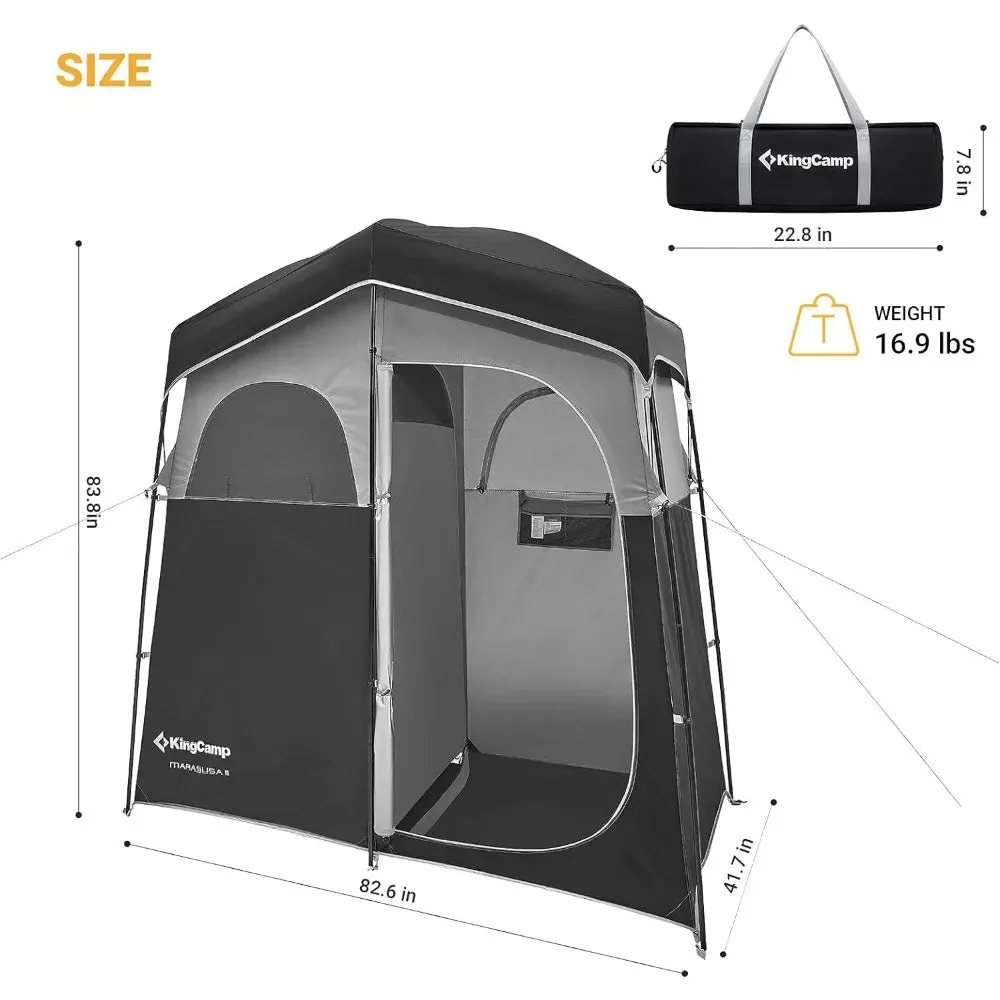 Camping Quick shipping Tent Shower Safe transactions Oversized with Floor Privacy Portable