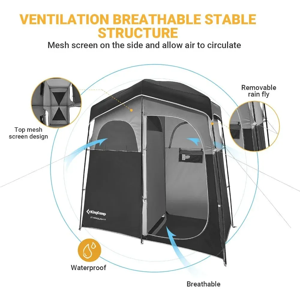 Camping Quick shipping Tent Shower Safe transactions Oversized with Floor Privacy Portable