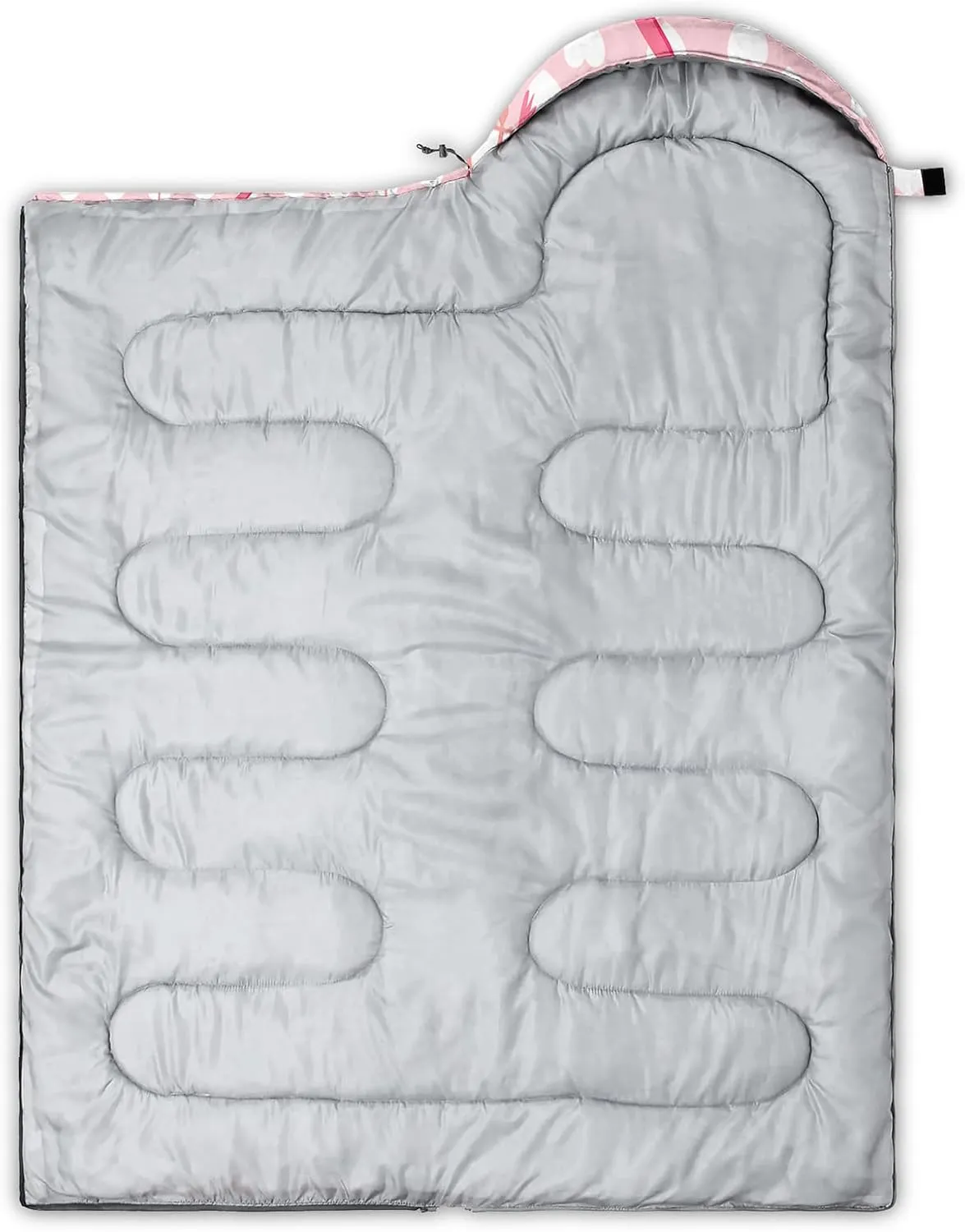 Camping Sleeping Bags Warm & Cool Weather Waterproof Backpacking Sleeping Bag All Seasons Camping, for Adult Kids Boy Girls Camping Gear Equipment, Traveling