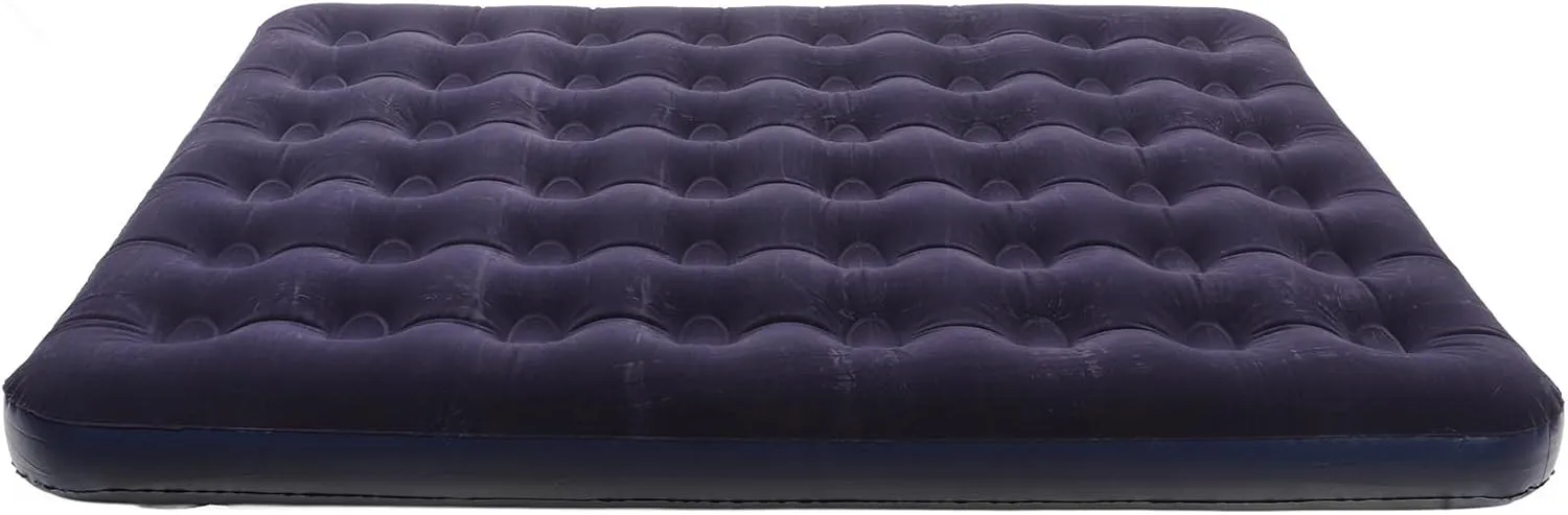 Camping Sleeping Pads Flocked Two Person Widen Mattress, Inflatable Sleeping Pad, Camping Mattress Pad for Car,Travel