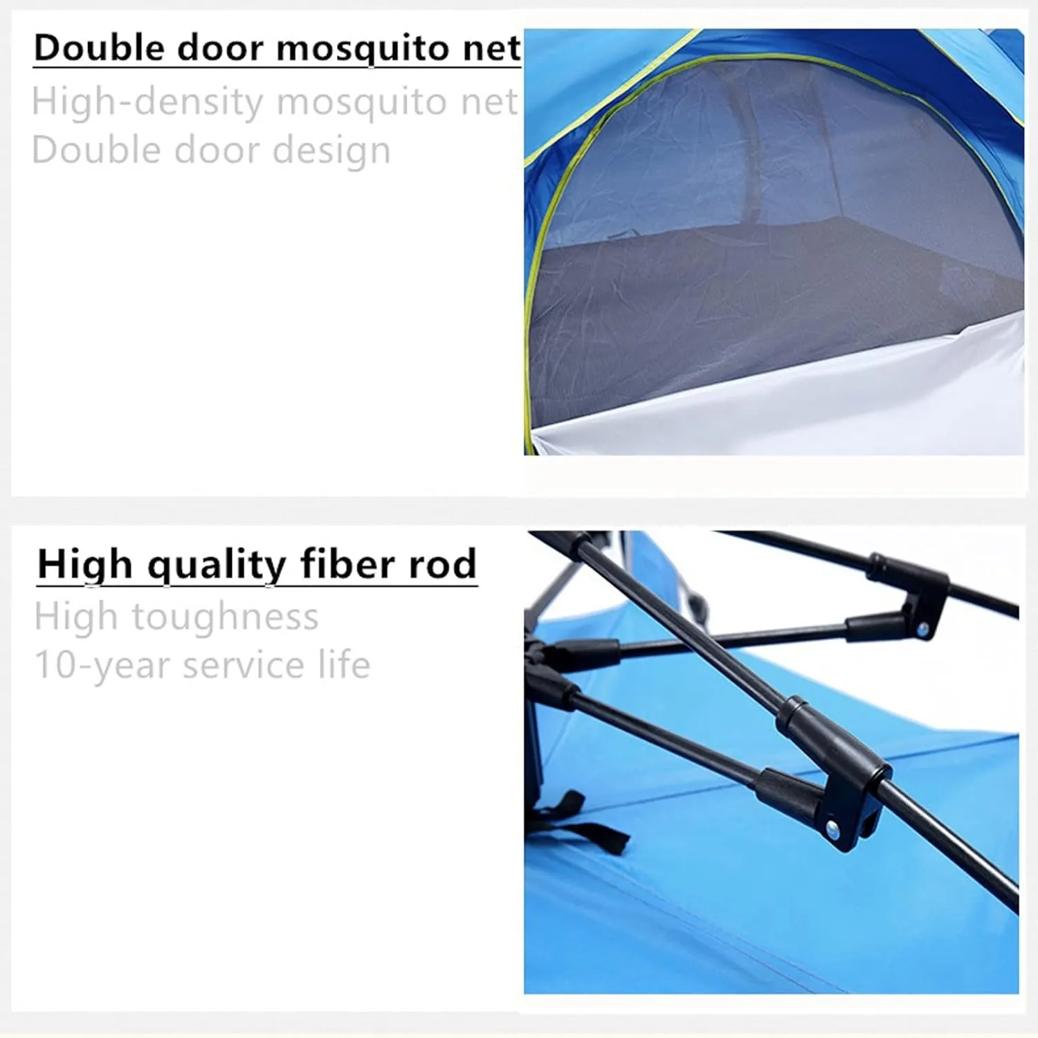 Camping Tent Camping Automatic Tents Family Outdoor Tourist Tent 4 Seasons Waterproof 1-4 People Travel Tent Sun Beach Protection