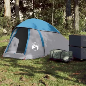 Camping Tent Dome 1-Person Blue Waterproof2,25KG