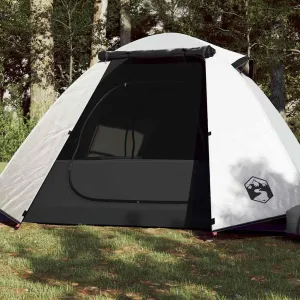 Camping Tent Dome 2-Person White Blackout Fabric Waterproof3,5KG