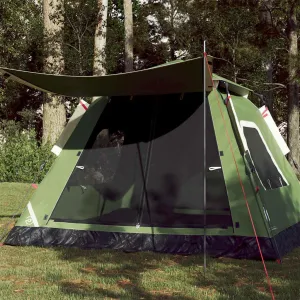 Camping Tent Dome 5-Person Green Quick Release7KG