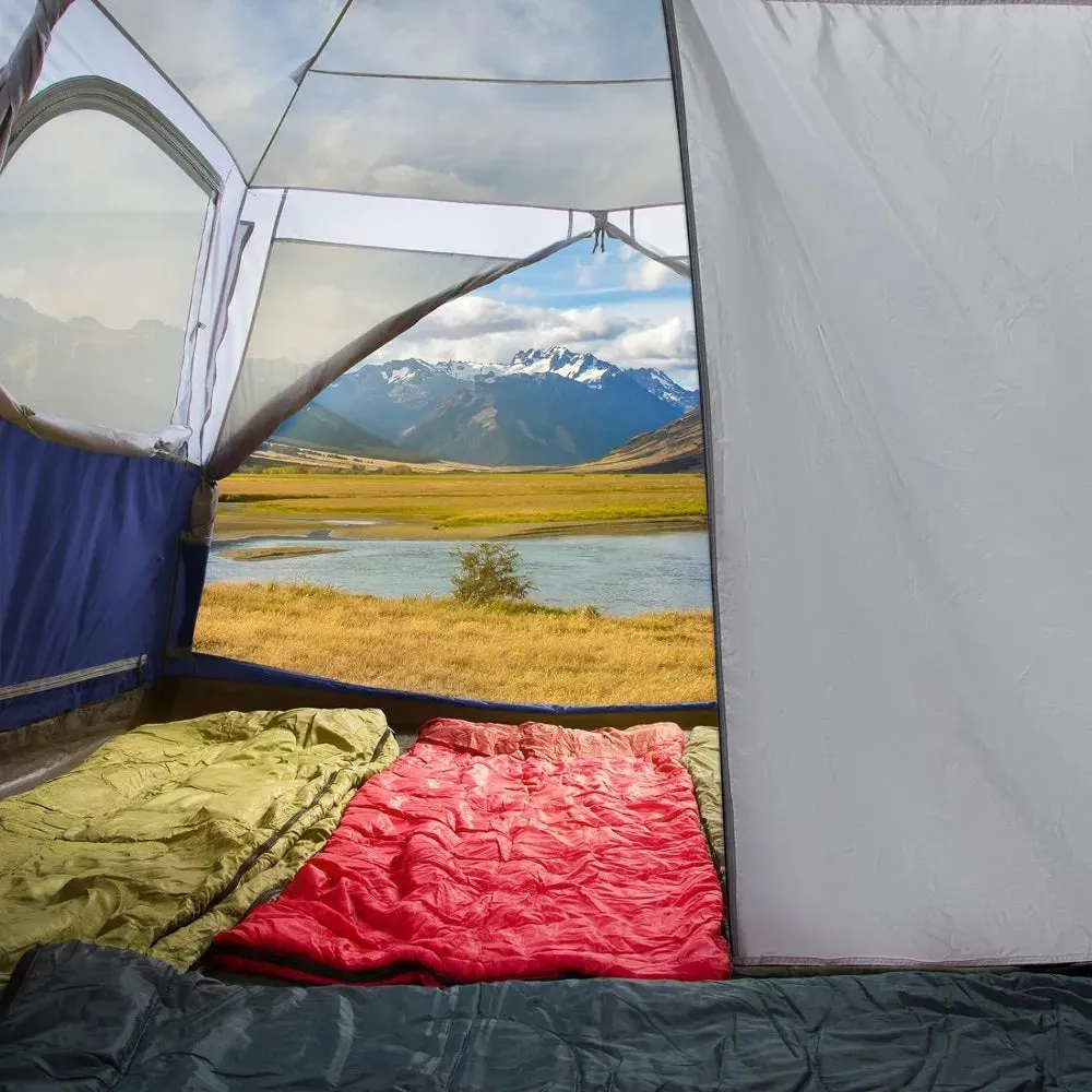 Camping Tent for 2/10 Person Lightweight & Waterproof Backpacking Tent with Removable Rain Fly for 4 Seasons Portable Dome