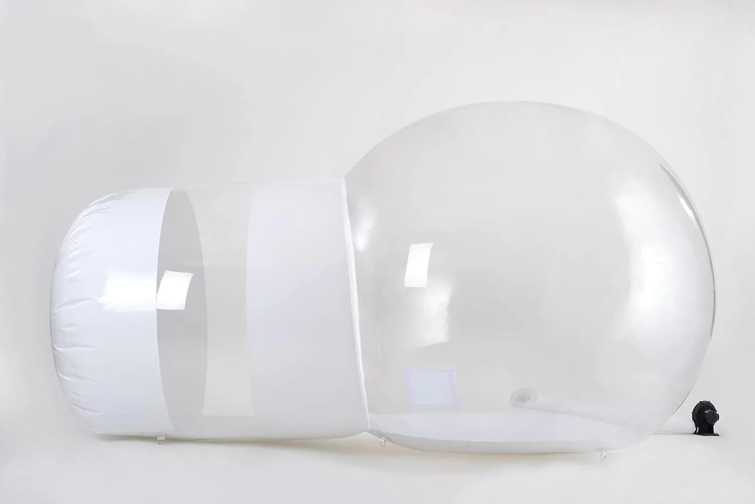 Camping Tent Transparent,Outdoor Inflatable Bubble Camping Tent,Clear Dome Camping Cabin with Quiet Air Blower DIY Outdoor Family Backyard Camping Stargazing