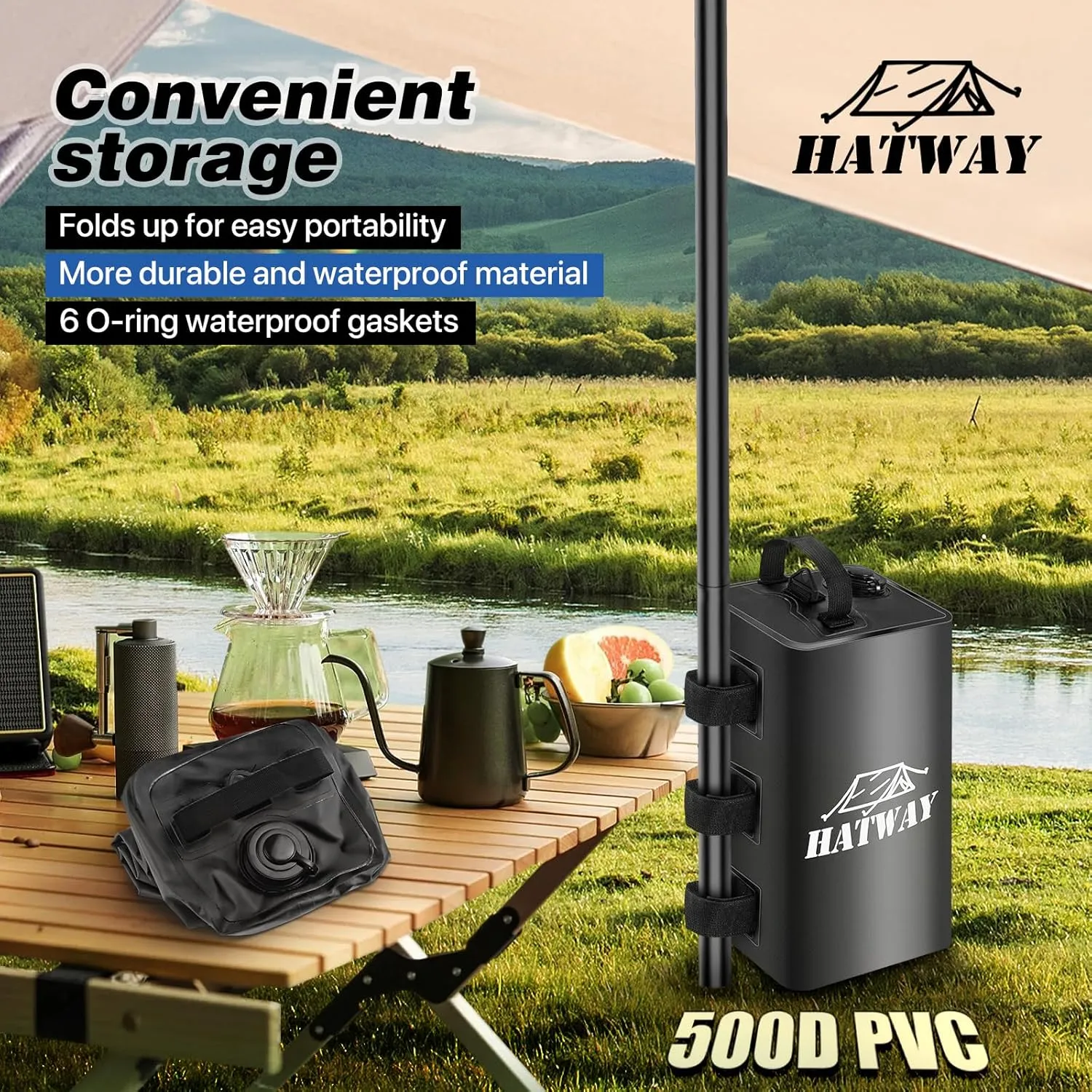 Canopy Water Weight Bag,88 LBS Water Tent Weights Set of 4 Leg Weights for Pop Up Canopy,Gazebo,Canopies,Tent-4 * 10L-Black