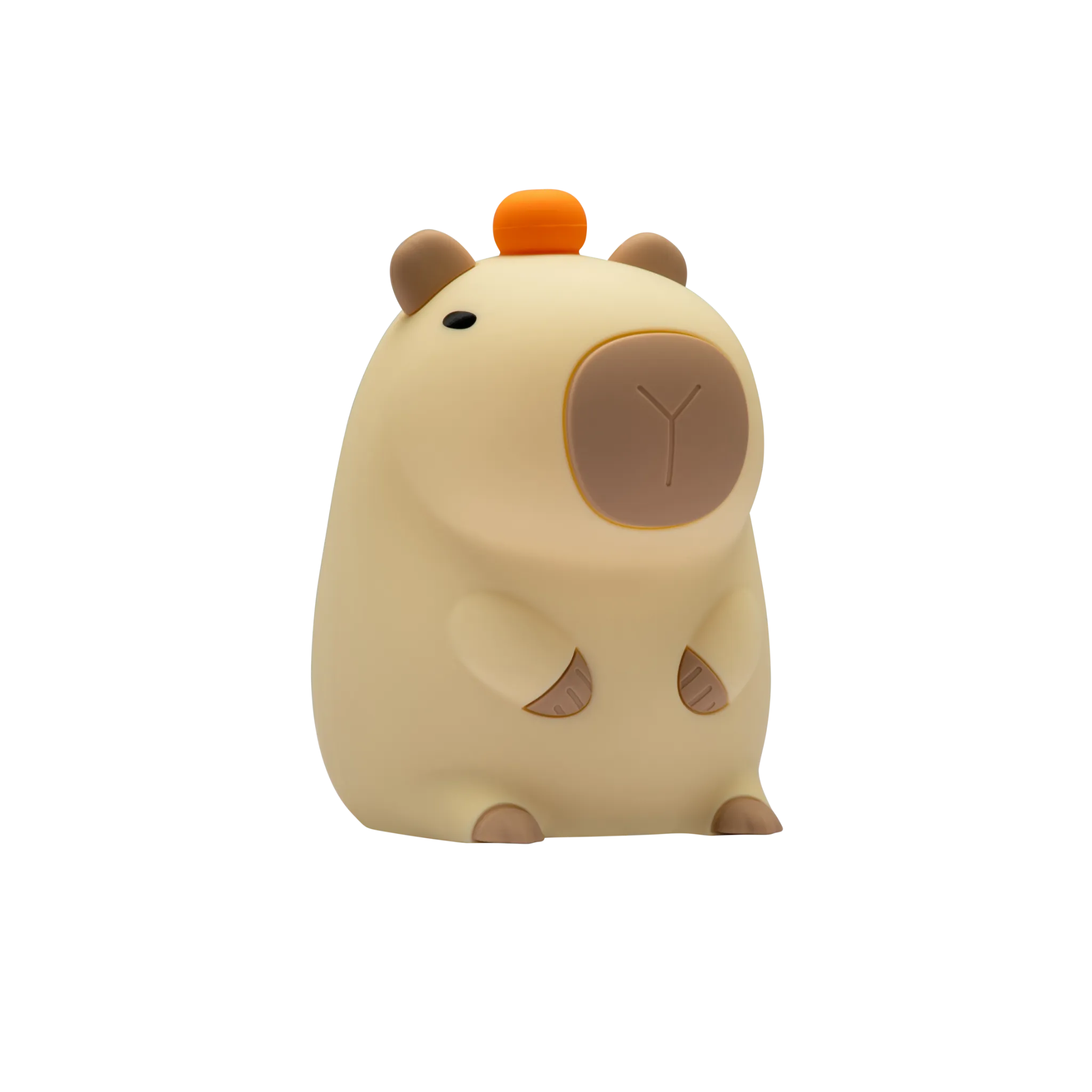 Capybara LED Night Light USB Rechargeable Animal Touch Control Lamp