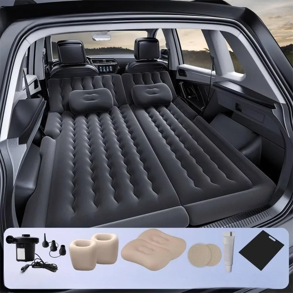 Car Air Mattress for Linco Navigator(Without armrest) 2016 2017,Portable Self Inflating Cushion,Multifunctional Bed Inflatable Mat,Travel Home Sleeping Pad Cot Ideal for Road Trips Camping