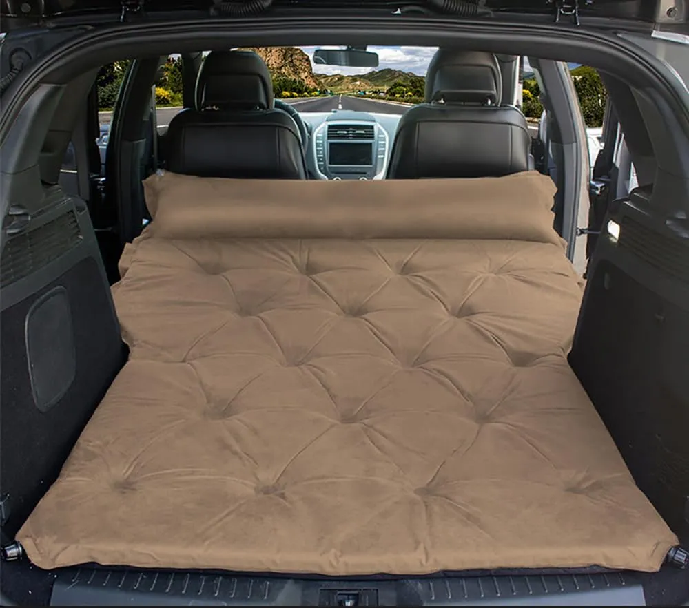 Car Air Mattresses for VW T4 T5 T6, Portable Bed Cushion Bedding Camping Hiking Inflatable Pillow Multifunctional Accessories Outdoor,B