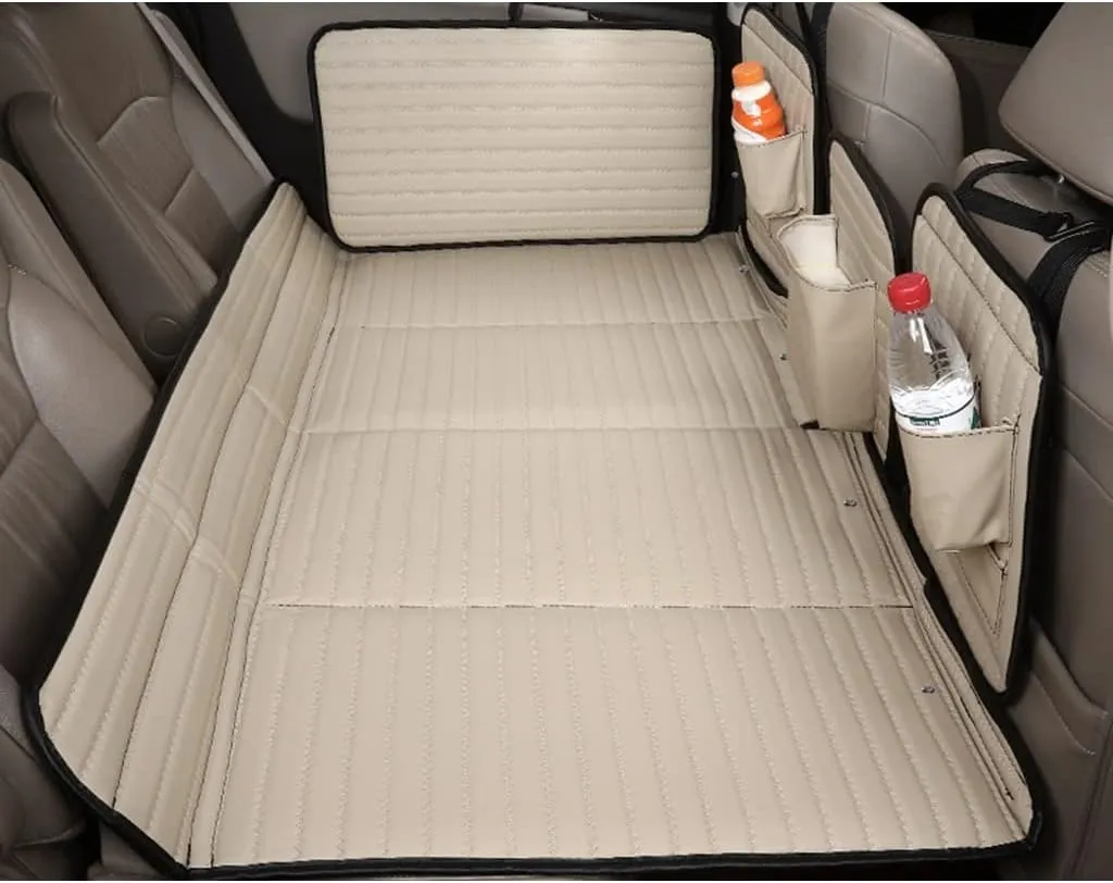 Car Back Seat Bed Non-Inflatable Camping Sleeping Pad Ultralight Sleeping Mat for Backpacking Hiking Durable Waterproof Inflatable (Color : B)