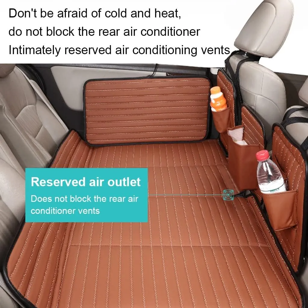 Car Back Seat Bed Non-Inflatable Camping Sleeping Pad Ultralight Sleeping Mat for Backpacking Hiking Durable Waterproof Inflatable (Color : B)