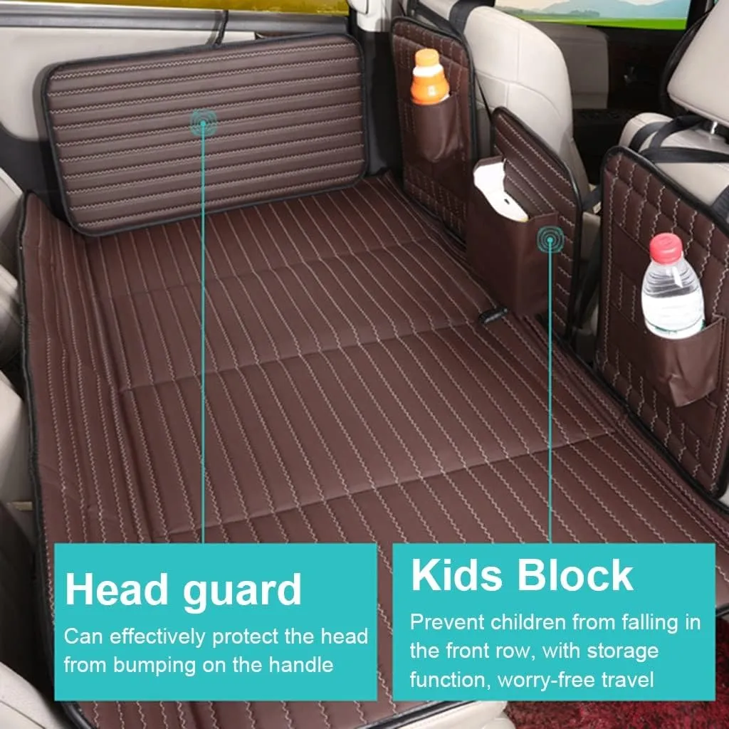 Car Back Seat Bed Non-Inflatable Camping Sleeping Pad Ultralight Sleeping Mat for Backpacking Hiking Durable Waterproof Inflatable (Color : B)
