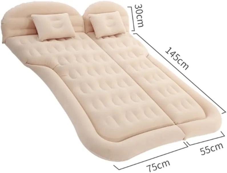 Car Inflatable Air Mattress for Ford Bronco VI 2-Door 2020 2021 2022 2023 2024 Portable Boot Air Mattress Cushion Outdoor Travel Camping Sleeping Gear Accessories,Grey