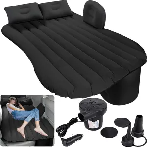 Car Inflatable Bed Mattress, Mattress Back Seat RV Mattresses, Travel for Automotive SUV Truck Berlina Furgonetas Grande Cars Backseat Sleeping Bed,Full